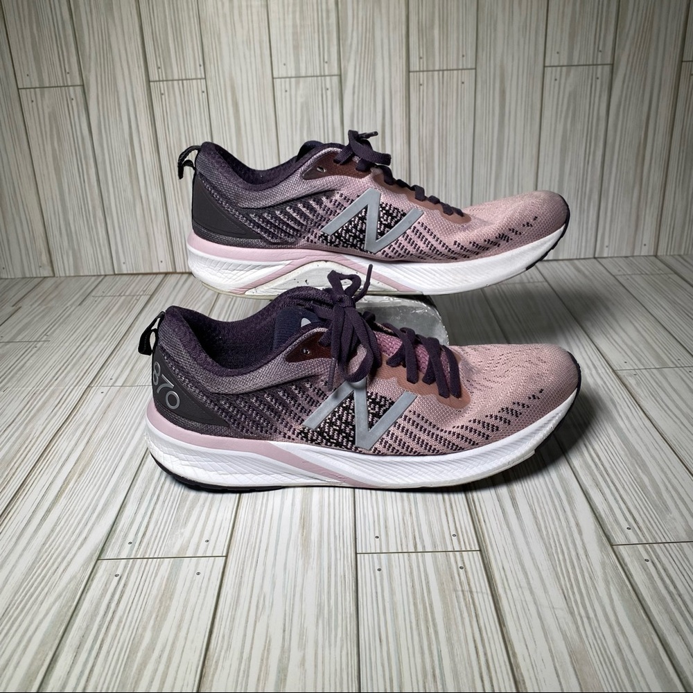 NEW BALANCE 870 V5 Running Shoes Pink Plum/ Purple  Size 10